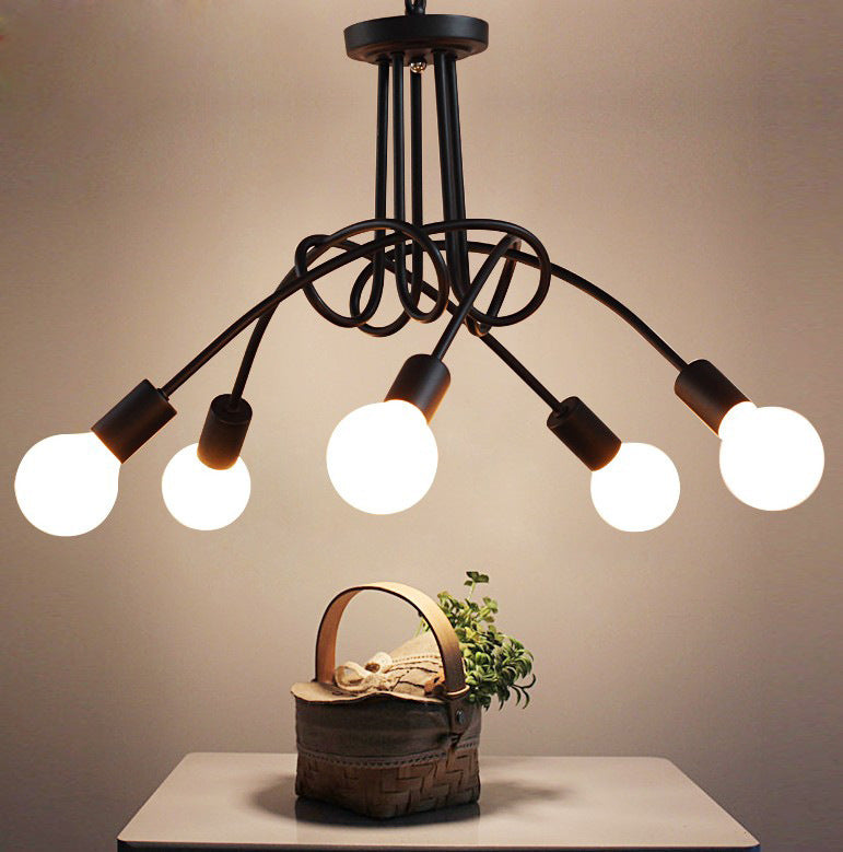 Iron Art Minimalist Ceiling Lamp