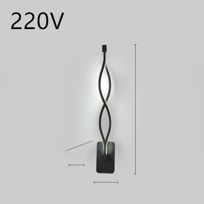 led wall lamp nordic