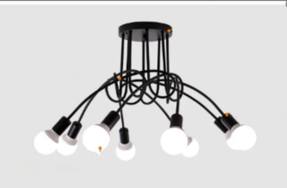 Iron Art Minimalist Ceiling Lamp