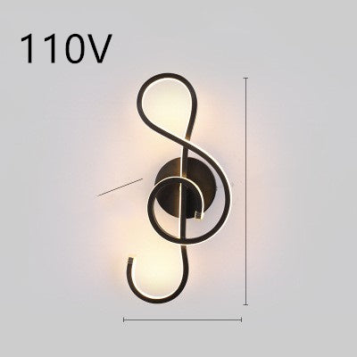 led wall lamp nordic