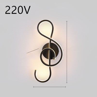 led wall lamp nordic