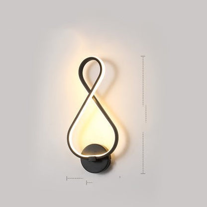 led wall lamp nordic