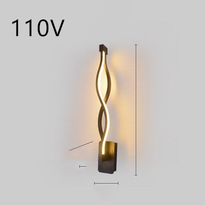 led wall lamp nordic