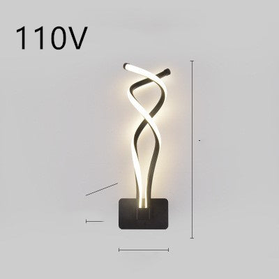 led wall lamp nordic