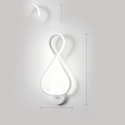 led wall lamp nordic