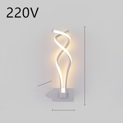 led wall lamp nordic