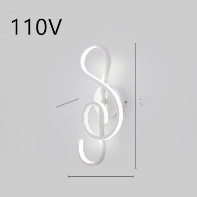 led wall lamp nordic