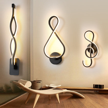 led wall lamp nordic