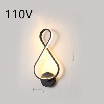 led wall lamp nordic