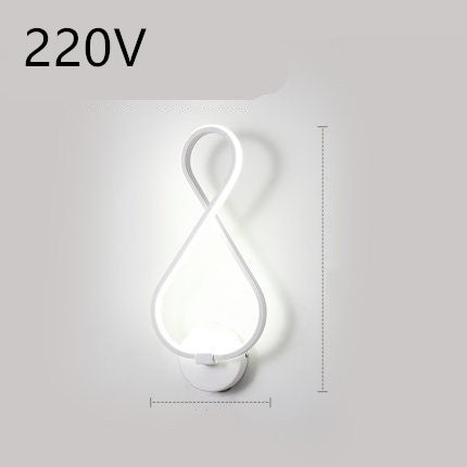 led wall lamp nordic