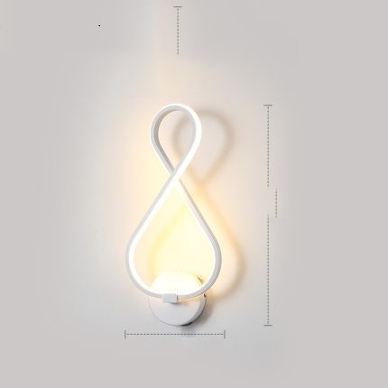 led wall lamp nordic