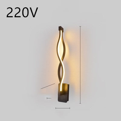 led wall lamp nordic