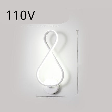 led wall lamp nordic